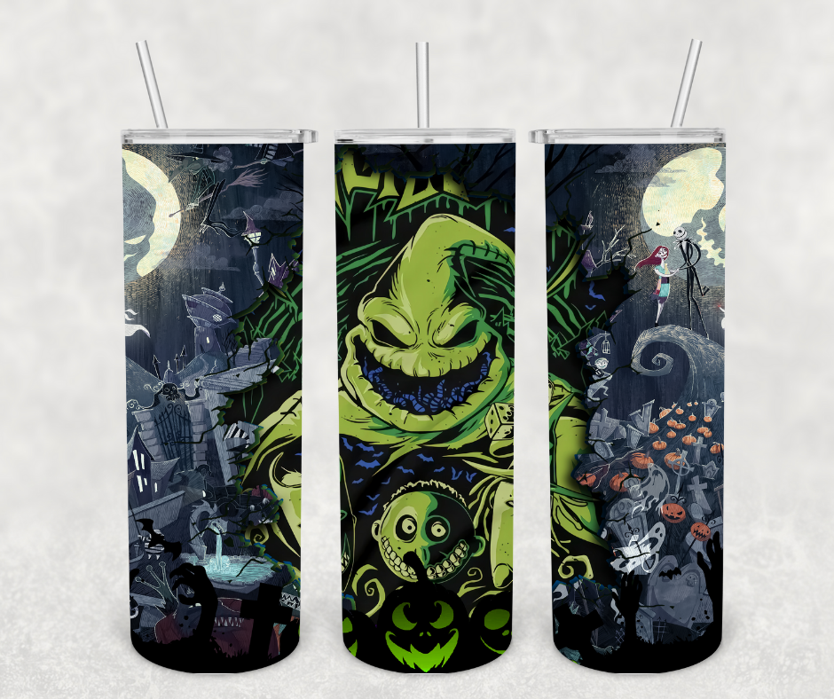 Oogie_Boogie_NBC Tumbler: 20oz Stainless steel