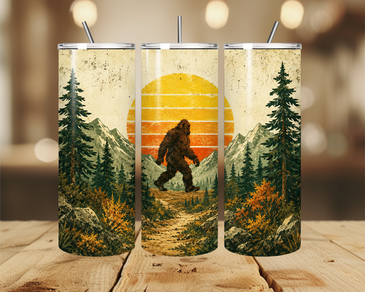 Grudge Retro Bigfoot Tumbler: 20oz Stainless Steel