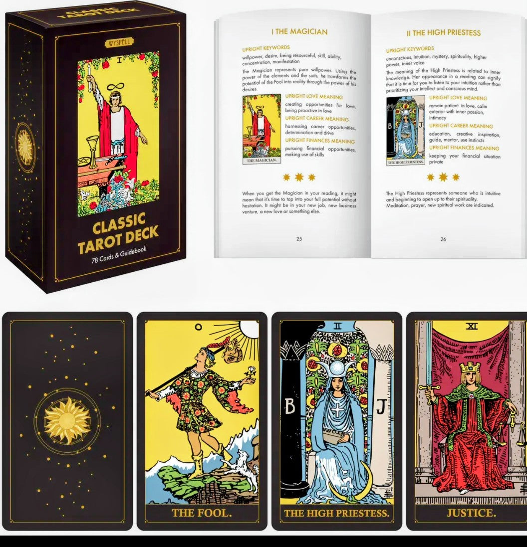 Wyspell Classic Tarot Cards - Dark Edition