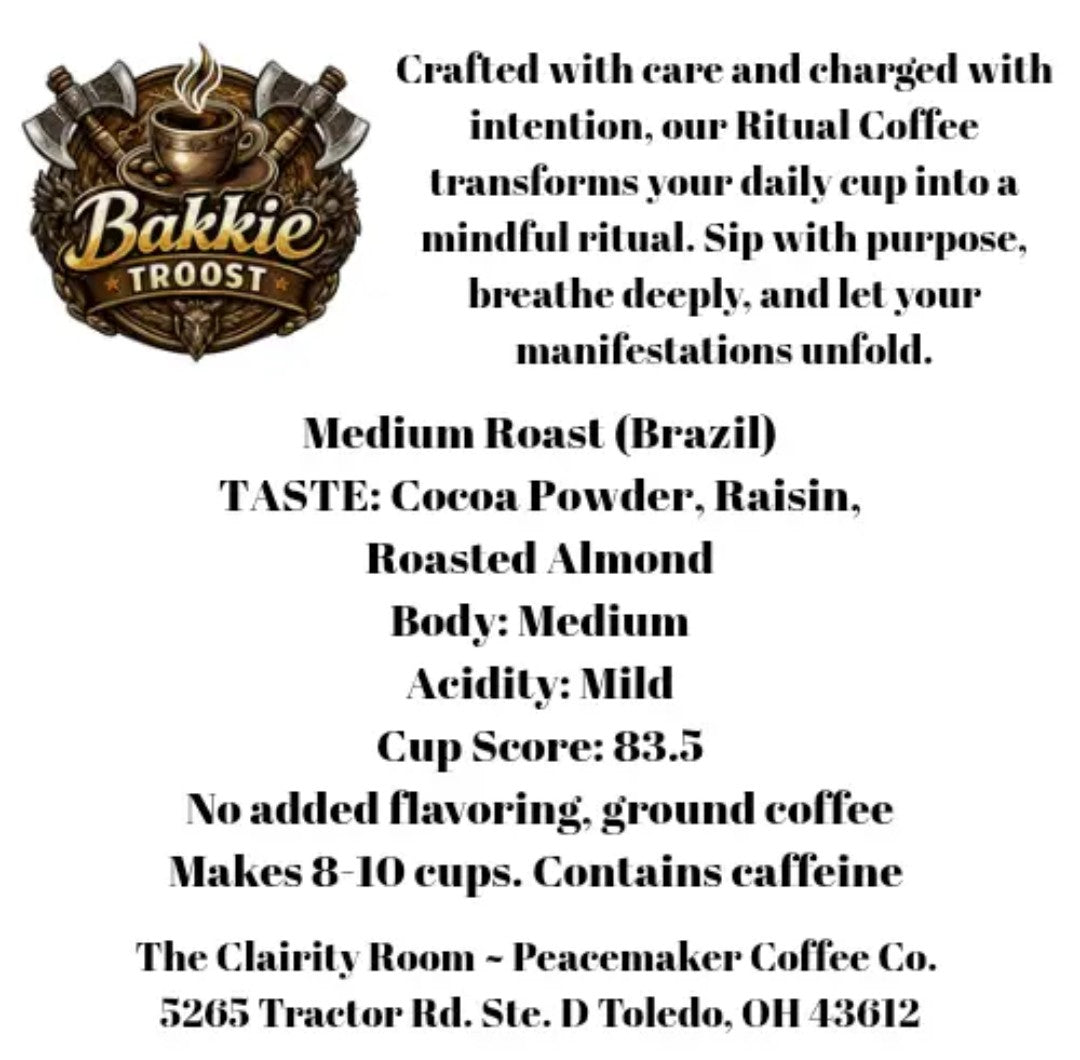 WITCHES BREW 2.5oz ritual ground coffee magick magic