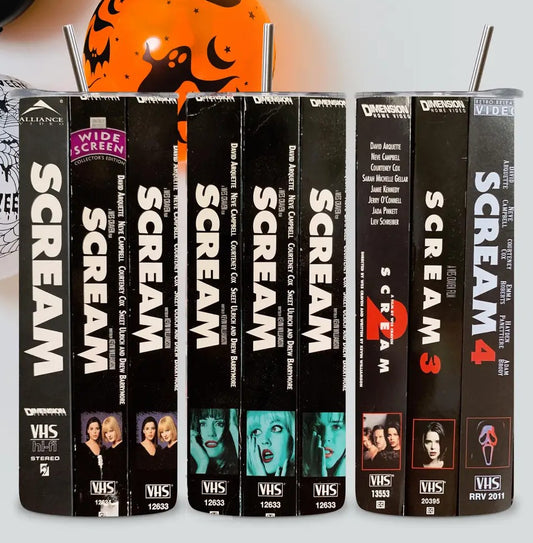 Scream VHS Tumbler