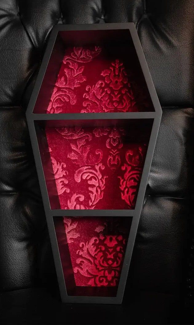 Haunted Mansion 20" Coffin Shelf