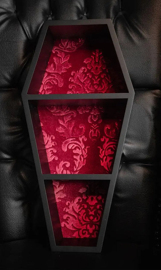 Velvet 20" Coffin Shelf 2 Colors
