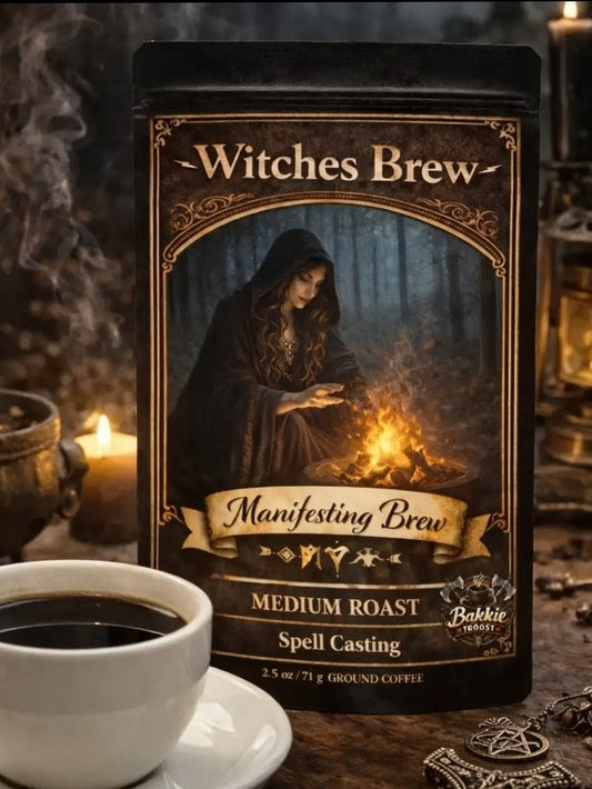 WITCHES BREW 2.5oz ritual ground coffee magick magic