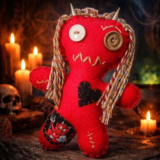 Handmade Magick Demon Devil Girl Voodoo Doll