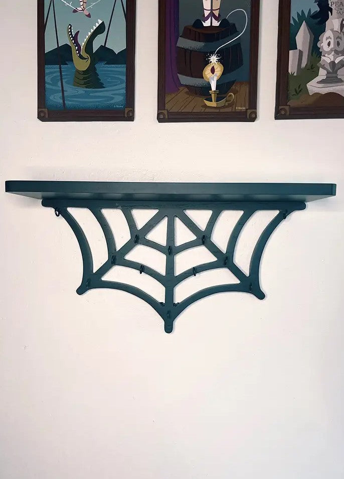 Spiderweb Jewelry Display Shelf