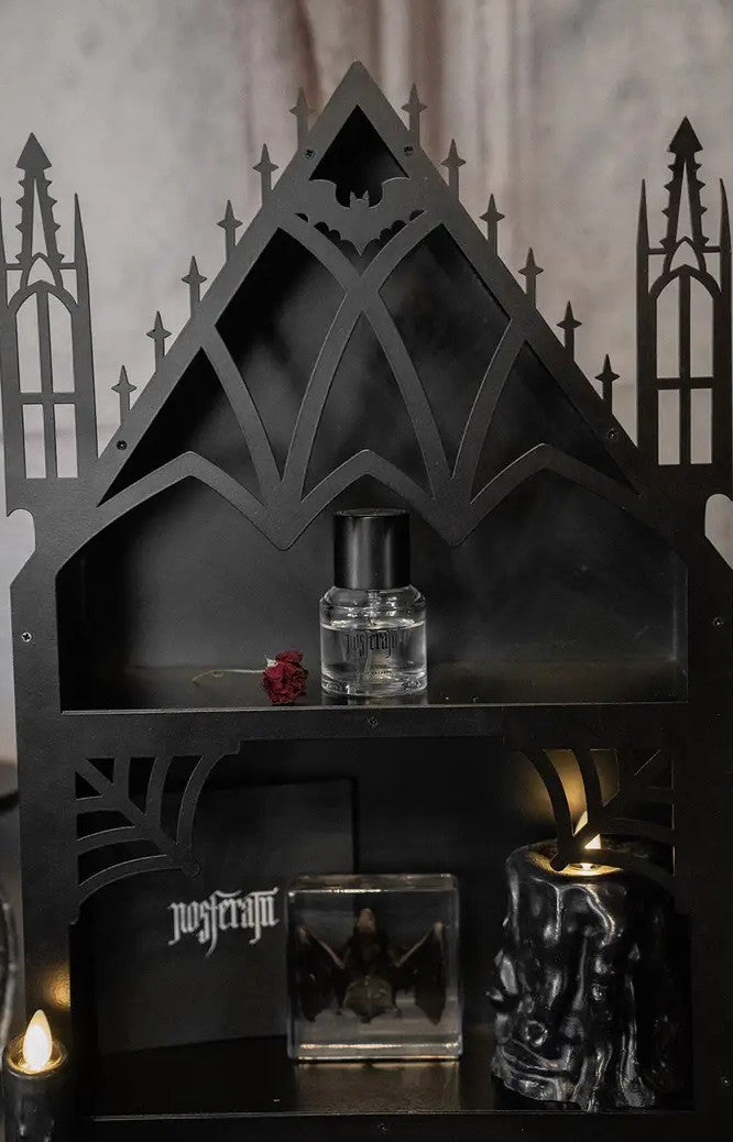 Gothic Cathedral Arched Bat Shelf
