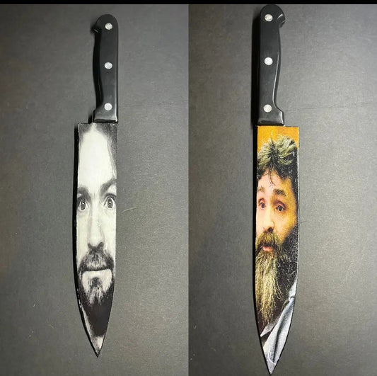 Charles Manson Serial Killer Kitchen Knife